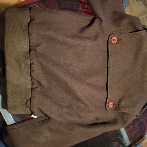 Ladies wool bomber jacket - Picture 2 of 2